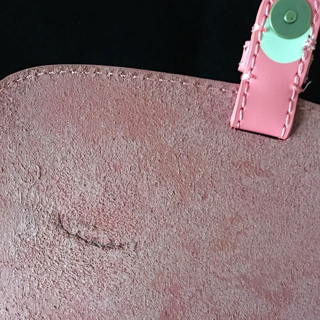 Cath kidston pink leather bag sales
