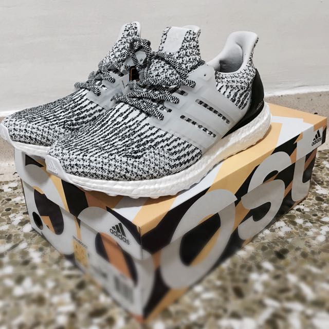 BNIB US8 Adidas Ultra Boost 3.0 Zebra Oreo Men s Fashion Footwear Sneakers on Carousell