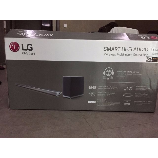 LG Musicflow wireless multiroom soundbar, Audio, Soundbars, Speakers