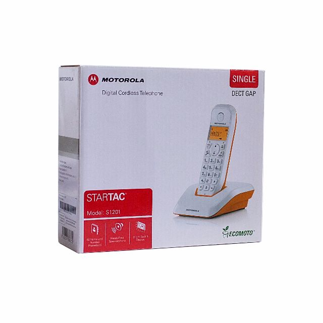 MOTOROLA S1201 Single Digital Cordless Phone Brand New, Mobile Phones