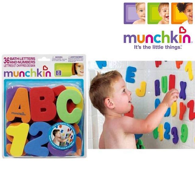 Munch Letters Munchin Bath Letters And Numbers, Babies & Kids, Infant Playtime on ...