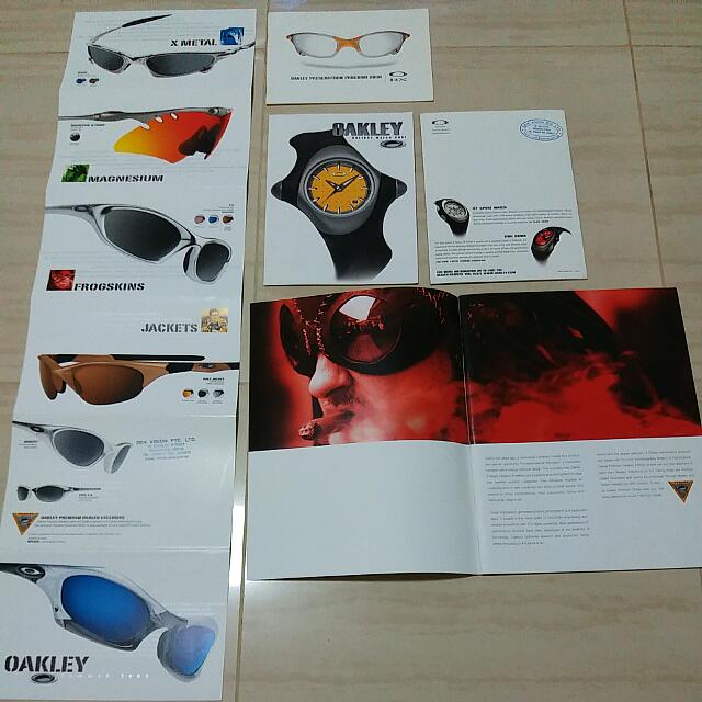 Oakley Official Eyewear Collection 2000 to 2002 Sports Equipment