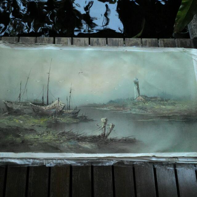 Korean Oil Painting By Professional Artists Furniture Home Decor