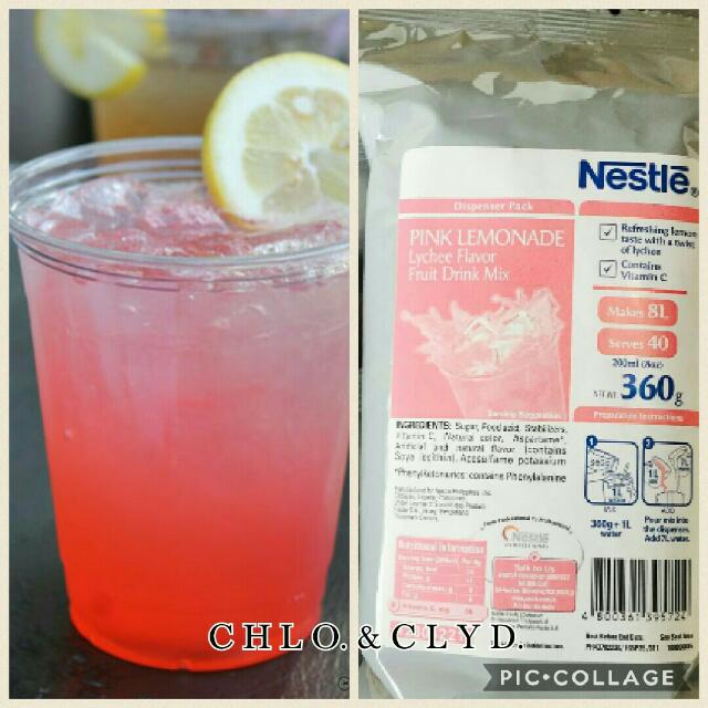 Pink Lychee Lemonade 360g, Food & Drinks, Fresh Produce on Carousell
