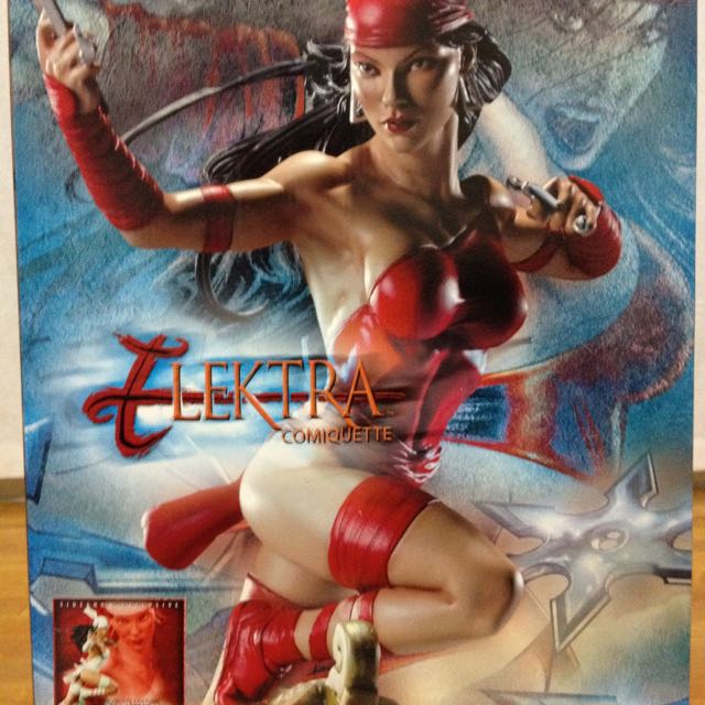 Statue elektra comiquette sideshow - Collection