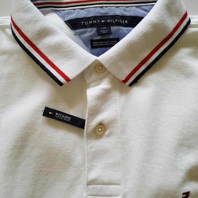 tommy hilfiger wicking polo