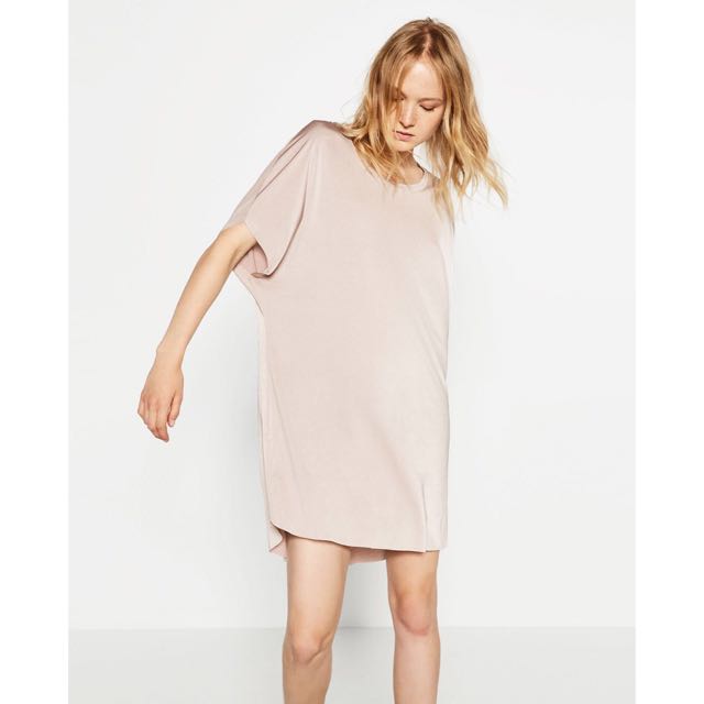 zara tee shirt dress