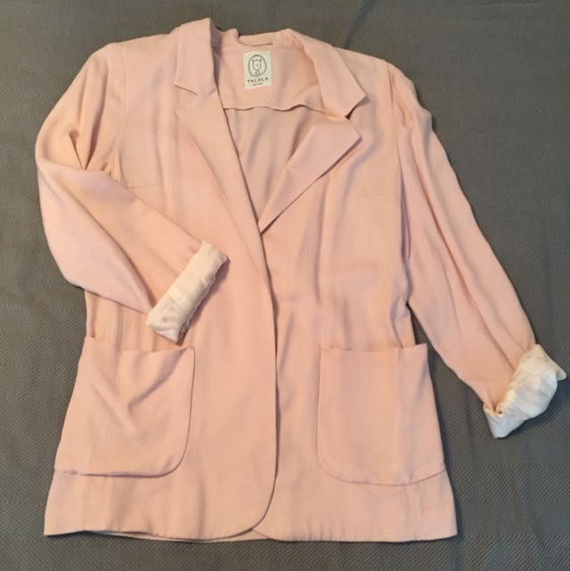 Aritzia Talula Pink Blazer Women s Fashion Clothes on Carousell