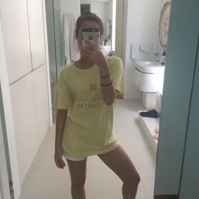 Supreme sphinx tee cheap