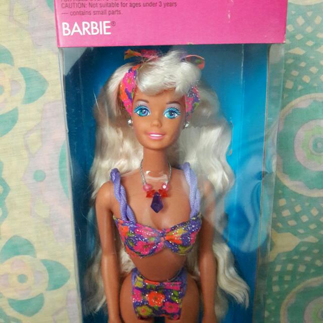 glitter beach barbie