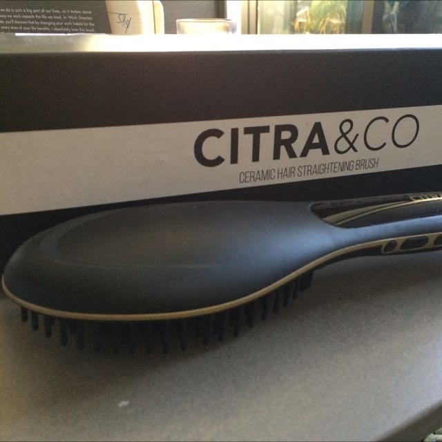 Citra hair straightening brush top