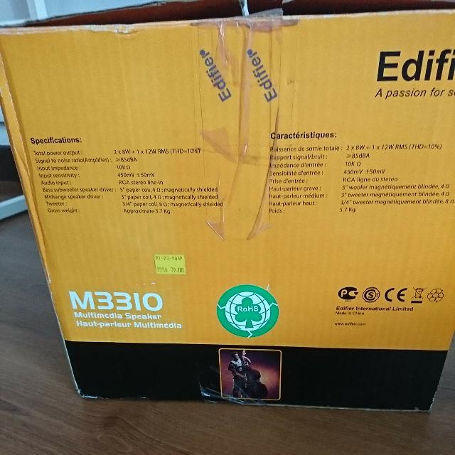 Edifier M3310 2.1 Speakers, Audio, Soundbars, Speakers & Amplifiers on ...