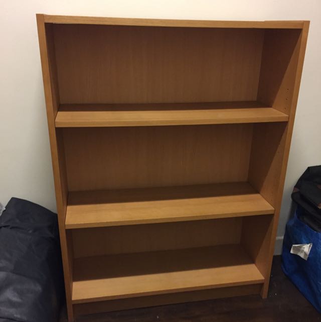 Ikea 3 Shelf Bookcase Furniture Shelves Drawers On Carou Photo
