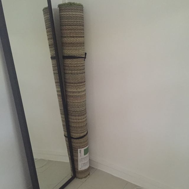 Ikea Bright Green Rug, Furniture & Home Living, Home Decor, Carpets, Mats & Flooring on Carousell