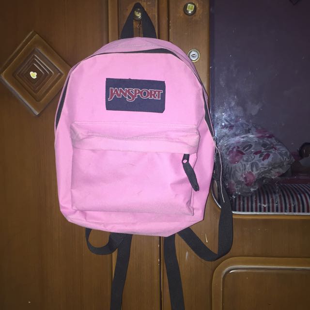 Jansport Backpack Tas Jansport Pink, Fesyen Wanita, Tas Dompet