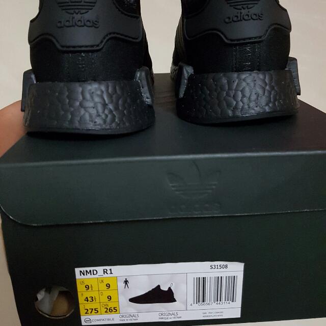 nmd pk triple black