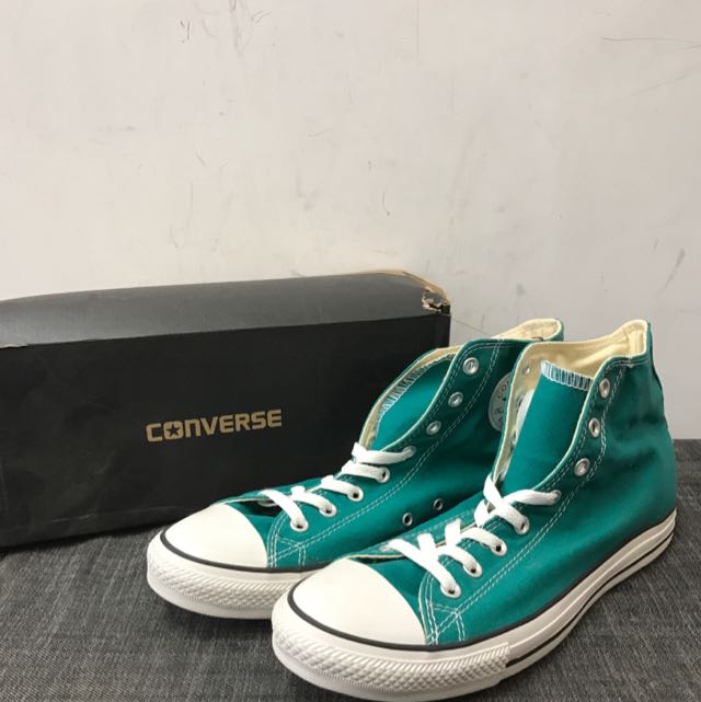 Shoes - CONVERSE ALL STAR HI GREEN Size 