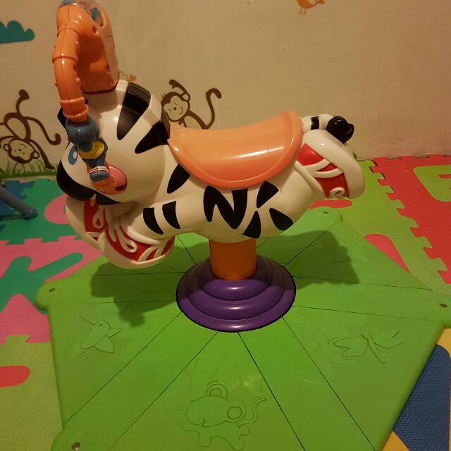 Step & Play Piano And Bouncing Zebra, Babies & Kids, Infant Playtime on