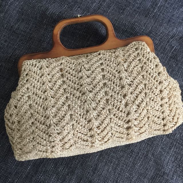 Old fashioned knitting bag store