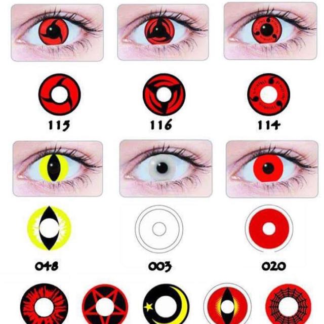 CrazyLab Anime2 Green Circle Lenses for Cosplay