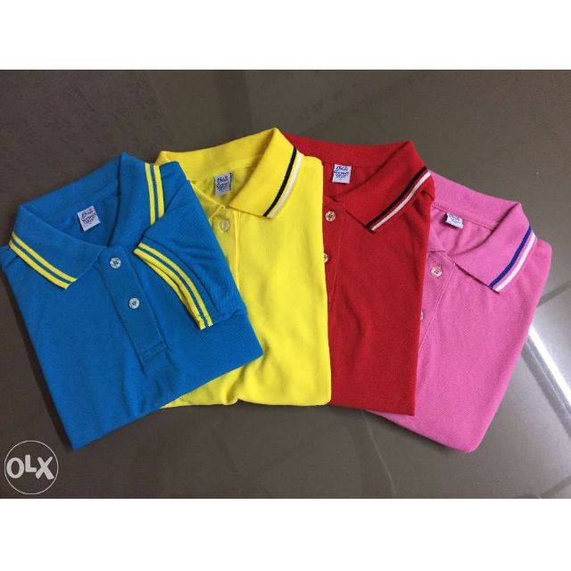 Blue corner polo shirt with stripes 2025