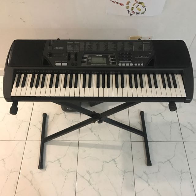 Casio CTK700 Full size Keyboard Rack Stand Included Hobbies Toys Music Media Musical Instruments on Carousell