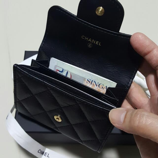 Chanel coin purse cheap and card holder