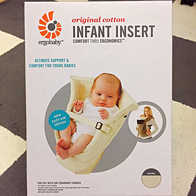 ERGOBABY Infant Insert Babies Kids Going Out Carriers Slings on Carousell