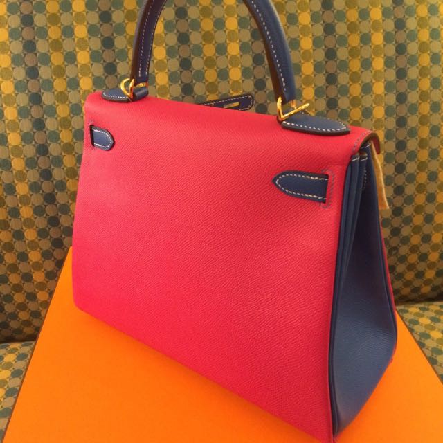 ⭐️SOLD⭐️ BNIB Hermes Kelly Sellier 28 Rouge H, Luxury, Bags & Wallets on  Carousell