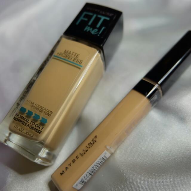 maybelline fit me concealer for 128