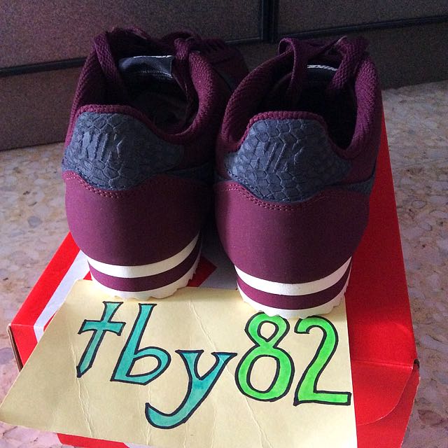 cortez nike maroon