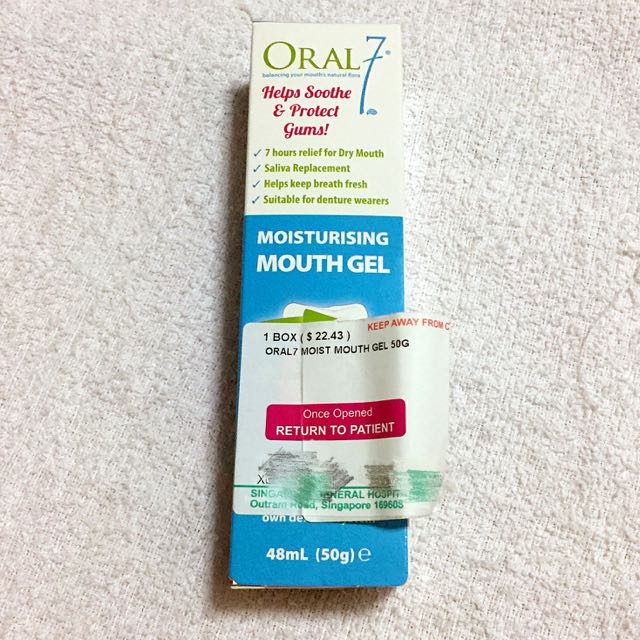 ORAL 7 Moisturising Mouthwash & Mouth Gel, Beauty & Personal Care, Bath
