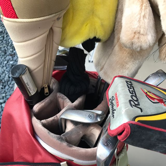 Red Golf Bag, Sports Equipment, Sports & Games, Golf on Carousell