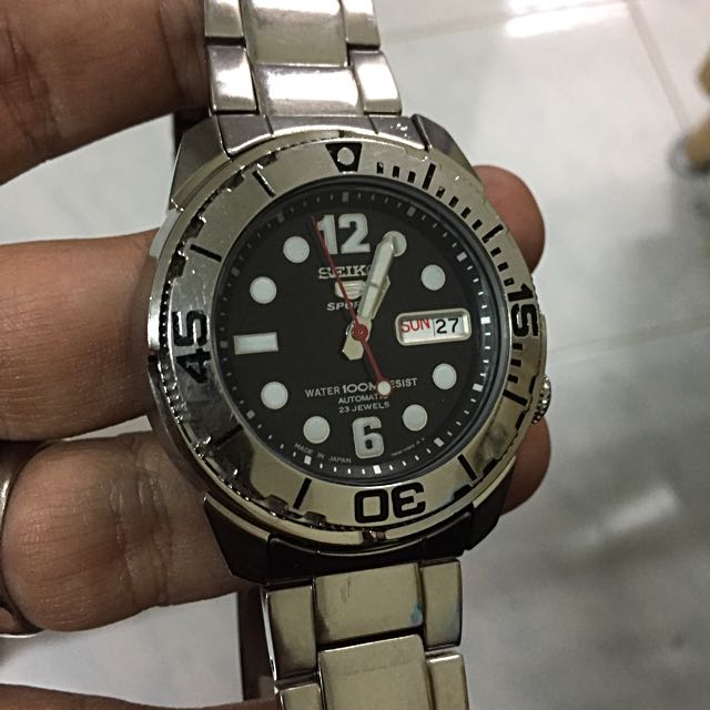 Jual Seiko 5 Sports SNZF05K1 Mini Baby Tuna Automatic Black Dial - Jam  SNZF05 di Lapak BiMu Watch | Bukalapak
