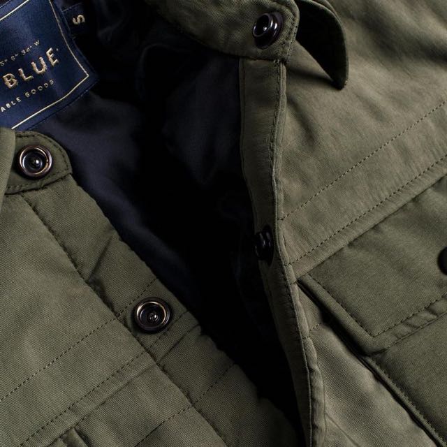 United by blue top bison snap jacket