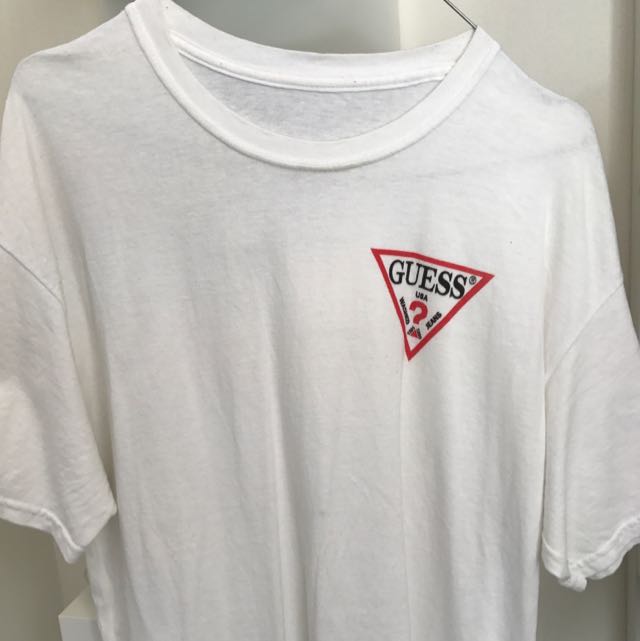 Vintage Guess Tee Men S Fashion Clothes On Carousell