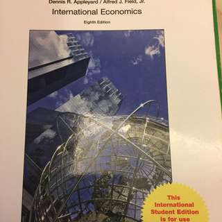 國際經濟學 原文書