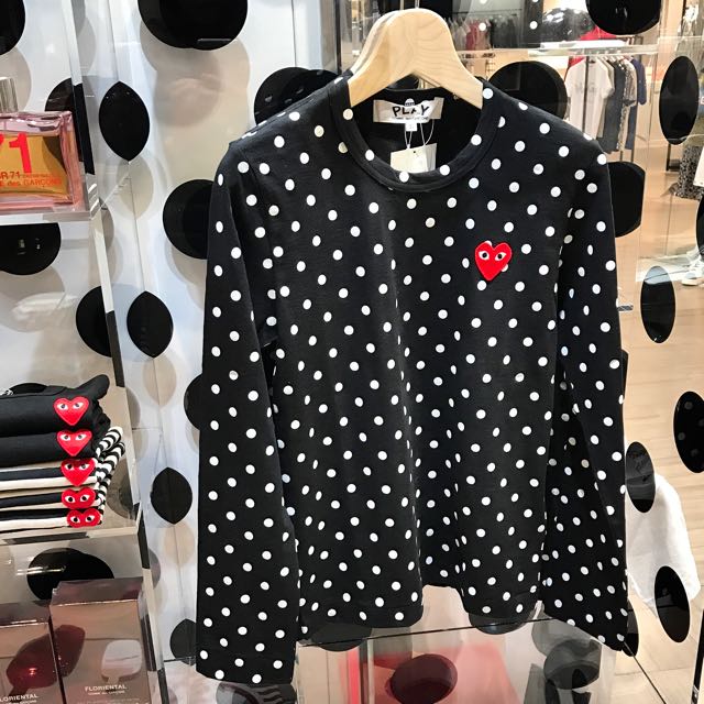 polka dot comme des garcons