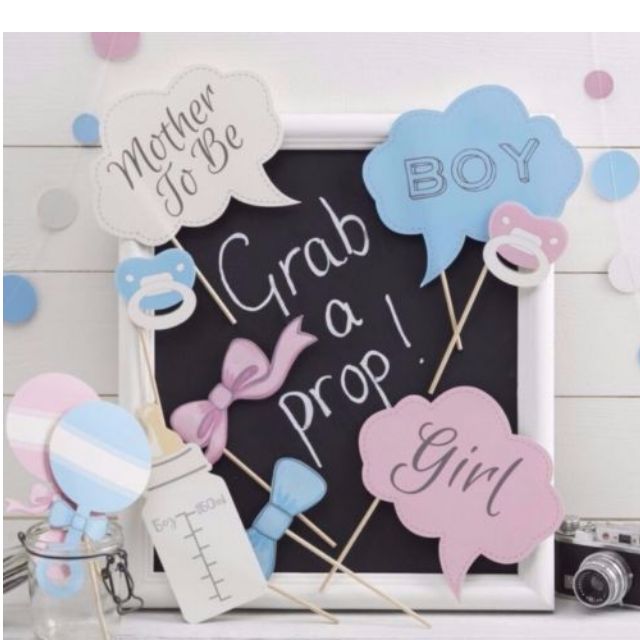 Baby Shower Boy Girl Mother To Be Props Photo Booth Babies Kids Maternity On Carousell