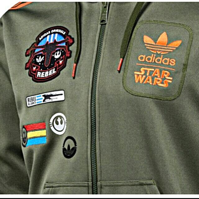 adidas star wars rebel x wing military jacket
