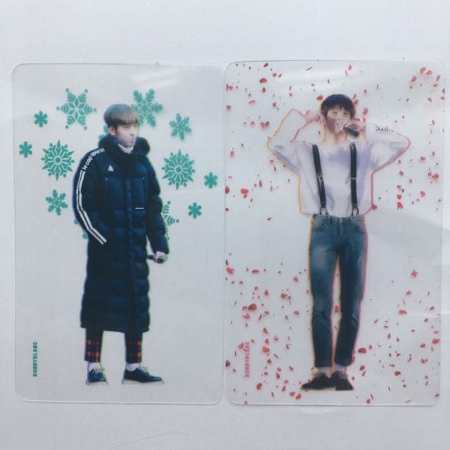 Bunny Blanc Transparent Photocards Entertainment K Wave On Carousell
