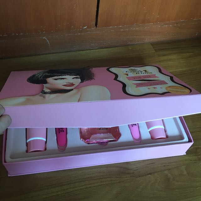Candy Kitten Perfume Gift Set For Her Beauty Personal Care Bath Body Body Care On Carousell