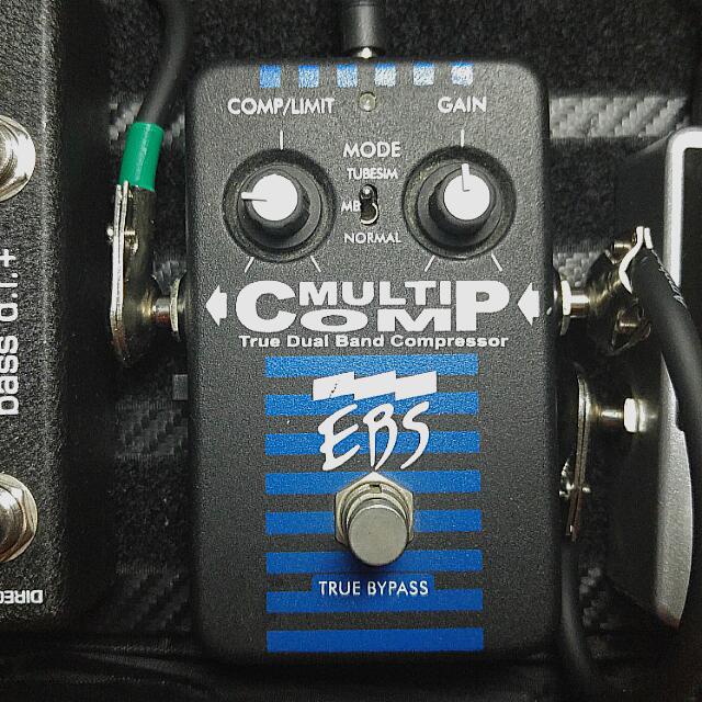 Ebs Multicomp Compressor Pedal For Bass Keyboard Hobbies Toys Music Media Music Accessories On Carousell
