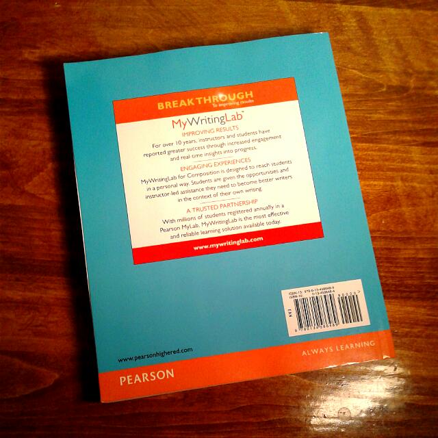 English Composition I 101_ ENG College Textbook ISBN 978013458648