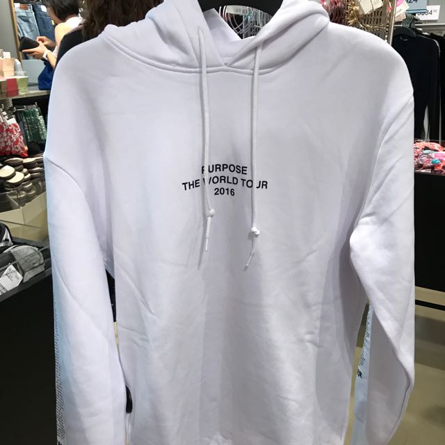 Purpose tour hoodie white outlet