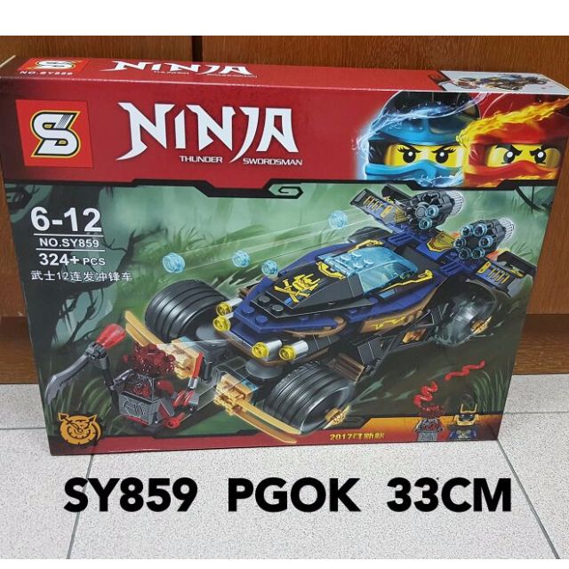 lego ninjago thunder swordsman