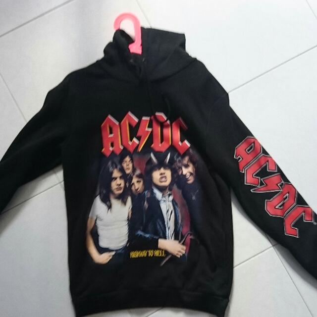 Acdc Highway To Hell Hoodie Men S Fashion Clothes On Carousell