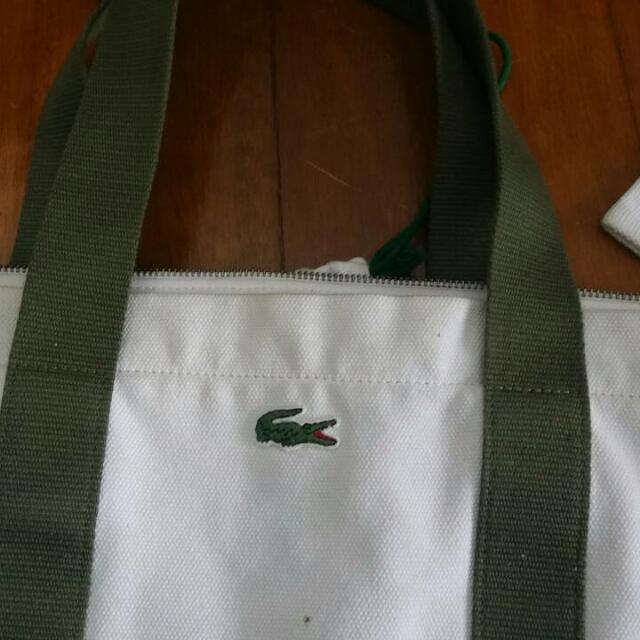 Authentic Lacoste Bag, Women's Fashion, Bags & Wallets, Crossbody Bags