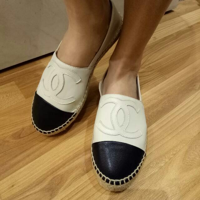 Chanel Inspired Espadrilles In Size38 