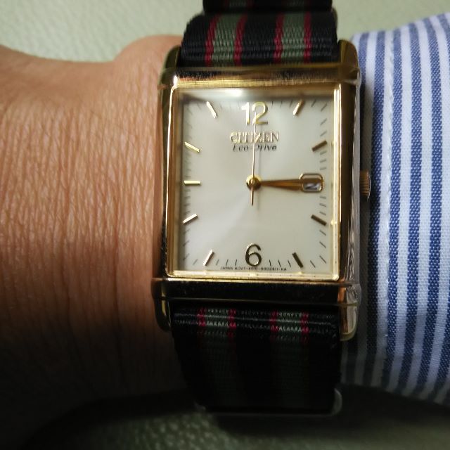 Citizen eco drive tank outlet watch